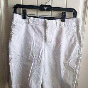 White Bermuda shorts